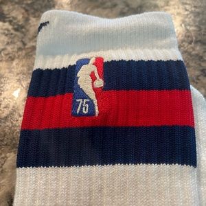 NIKE Brooklyn Nets L NBA 75th ANNIVERSARY SOCKS 8-12 NWT